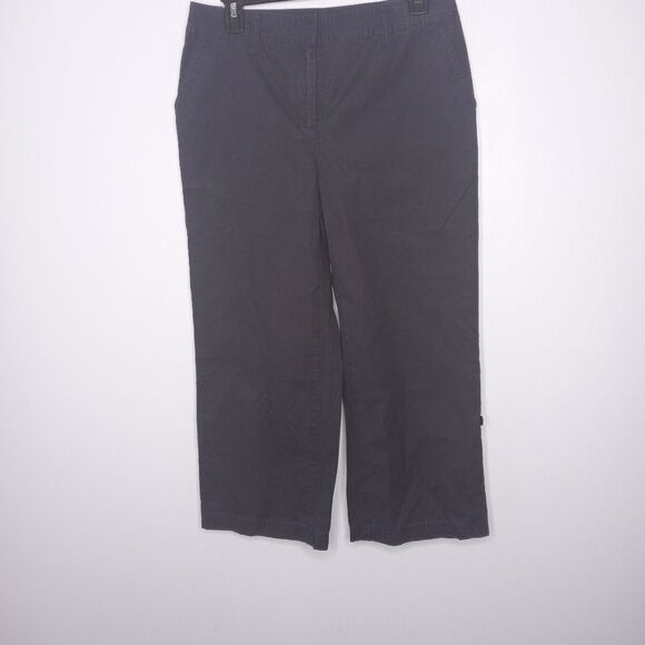 Charter Club cropped wide leg pants size 4 - Picture 1 of 7